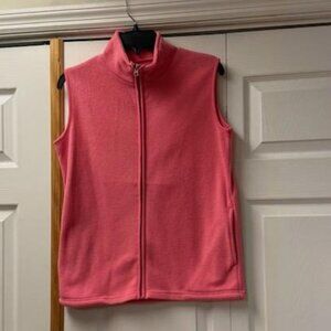 Pine Trails Causal Comfort Fleece Vest - Sz Small